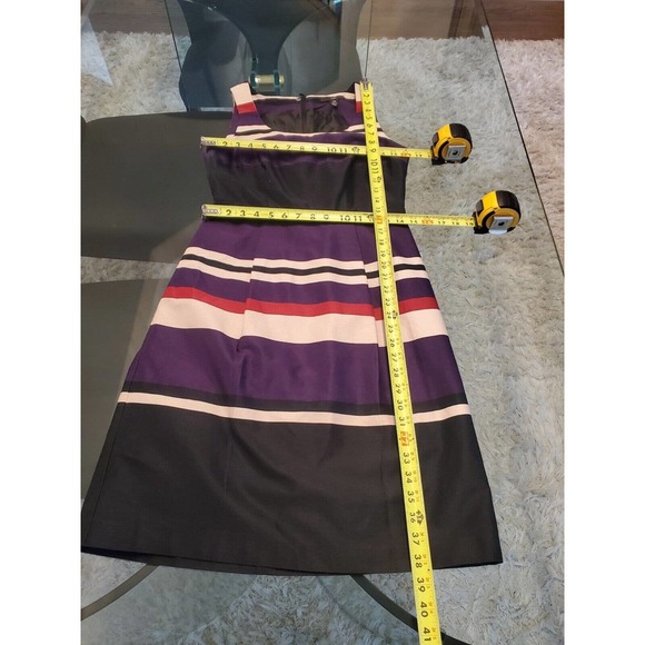 H&M Women's Multicolor Cotton Scoop Neck Sleeveless Casual Knee Length Dress 8 - Picture 11 of 12